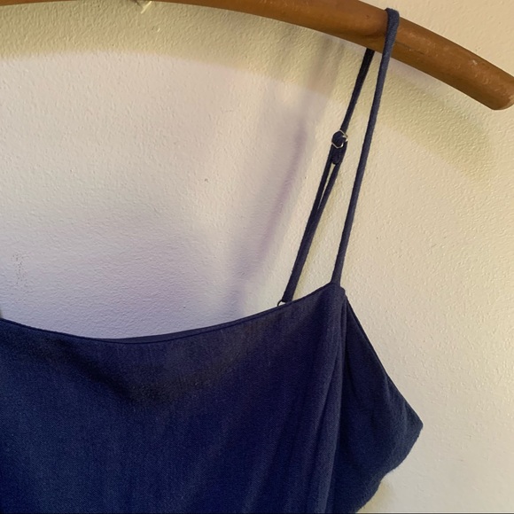 Altar’s State ~Ruffle Blue Mini Dress - Picture 7 of 11